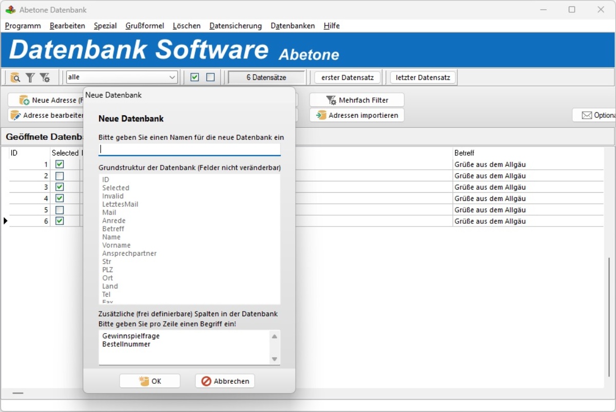 Datenbankprogramm kostenlos